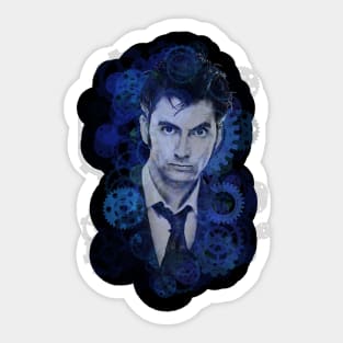 Splatter Tenth Doctor Sticker